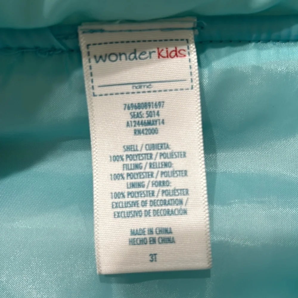 Wonder Kids Toddler Puffer Vest